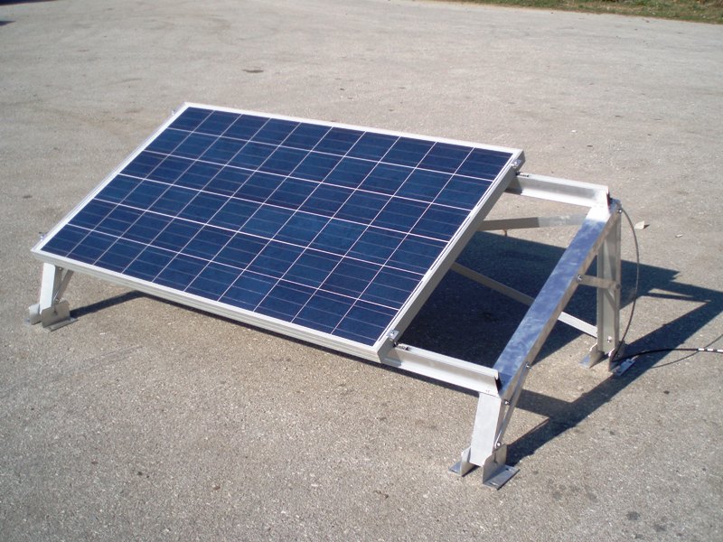 Flat roof and ground PV mounting systems